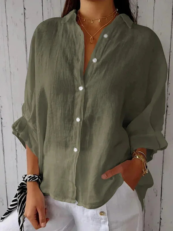 Tatiana - Camicetta Chic in Lino