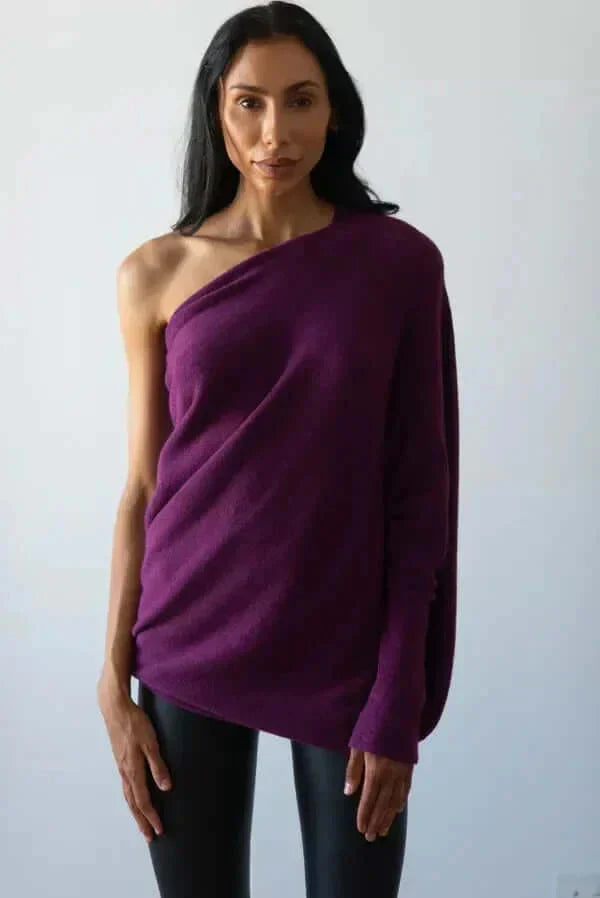 Audrey - Maglione a maglia dalla vestibilità comoda