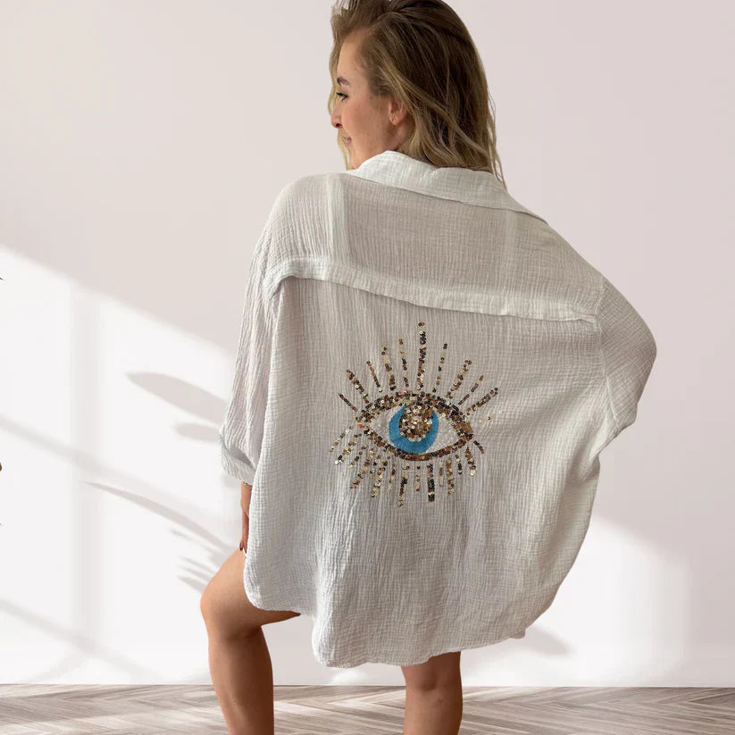 Elody - Camicia Oversize (Disponibile in Taglie Forti)