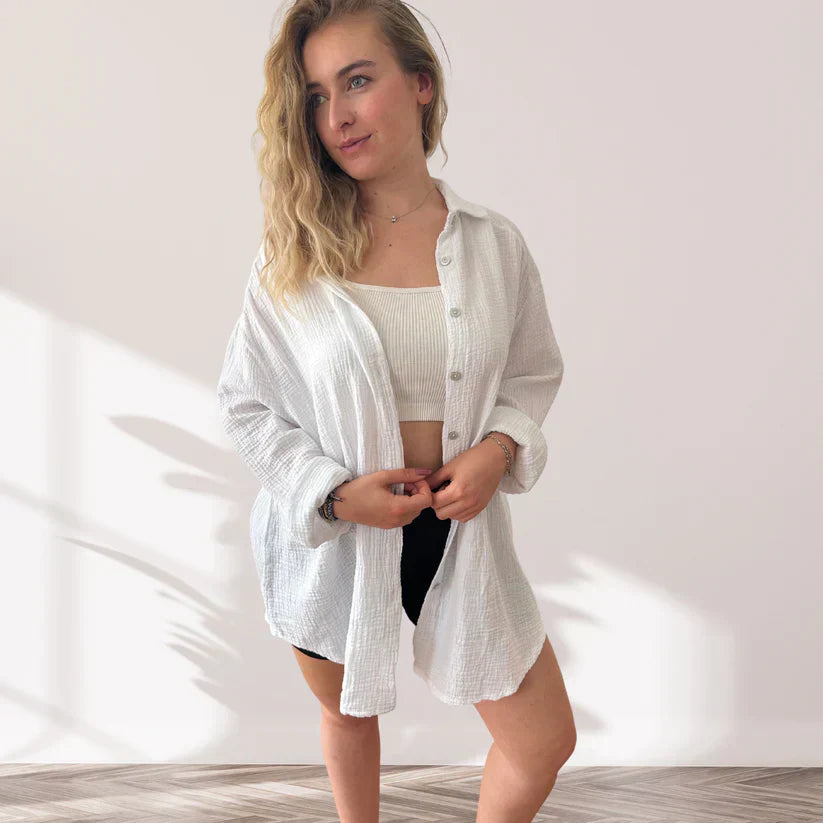 Elody - Camicia Oversize (Disponibile in Taglie Forti)