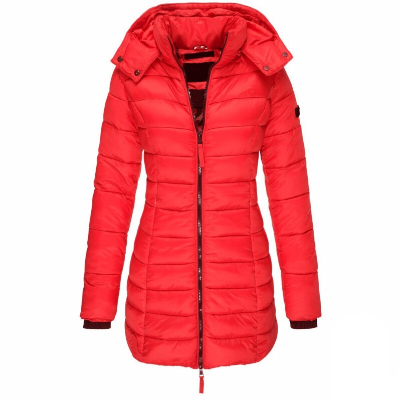 Manteau Marlowe - Veste matelassée à capuche premium pour automne/hiver