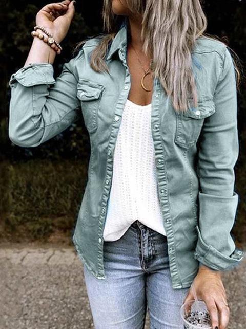 Sarah - Camisa utilitaria con botones