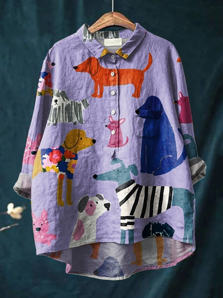 Madison - Blusa con Stampa Vivace (Disponibile in Taglie Forti)