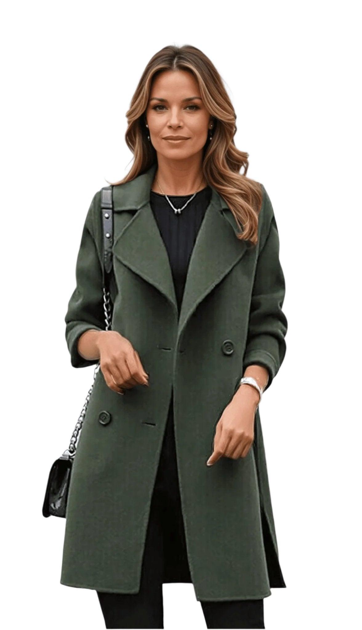 Beatrix - Trench Coat Iconico per uno Stile Senza Sforzo