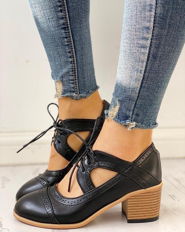 Evie - Zapatos Vintage Elegantes y de Soporte