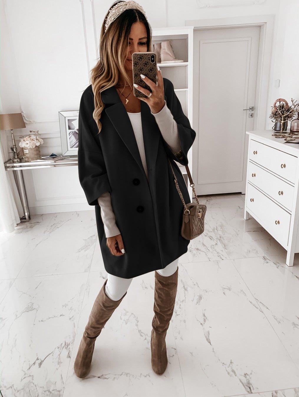 Giselle - Cappotto Elegante Premium per un Calore Raffinato
