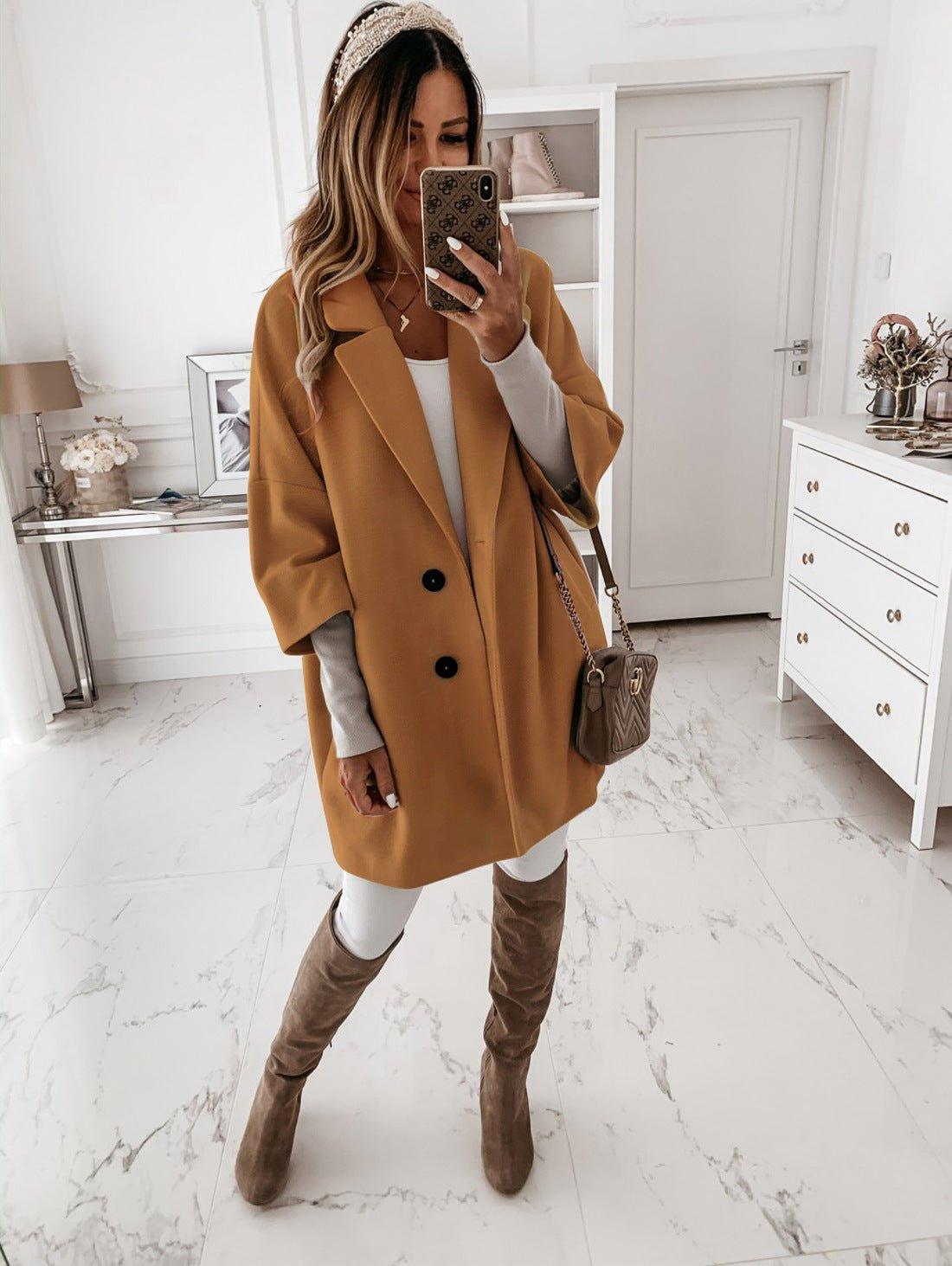 Giselle - Cappotto Elegante Premium per un Calore Raffinato