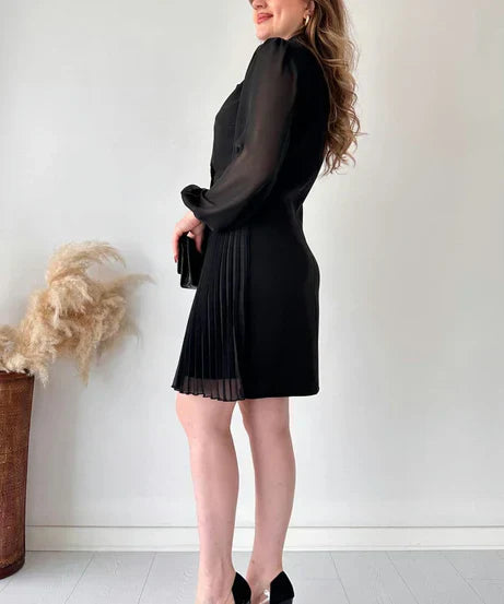 Lauren - Vestido Mini Plisado
