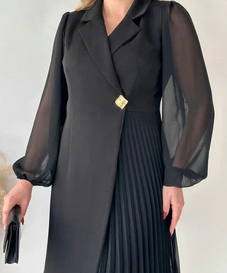 Lauren - Vestido Mini Plisado