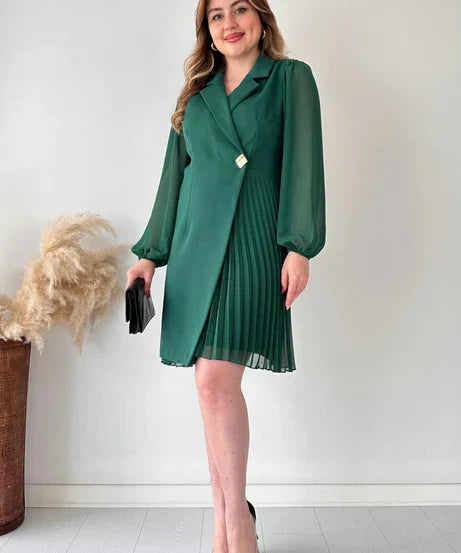 Lauren - Vestido Mini Plisado