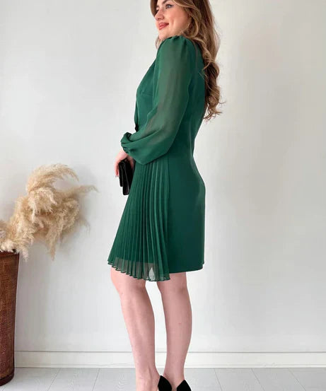 Lauren - Vestido Mini Plisado