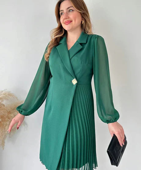 Lauren - Vestido Mini Plisado