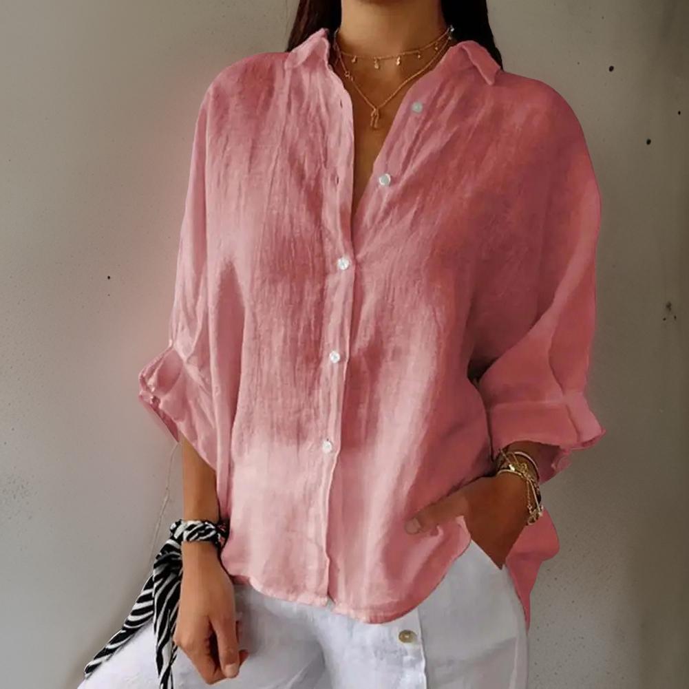 Sophia - Blusa senza tempo in misto cotone
