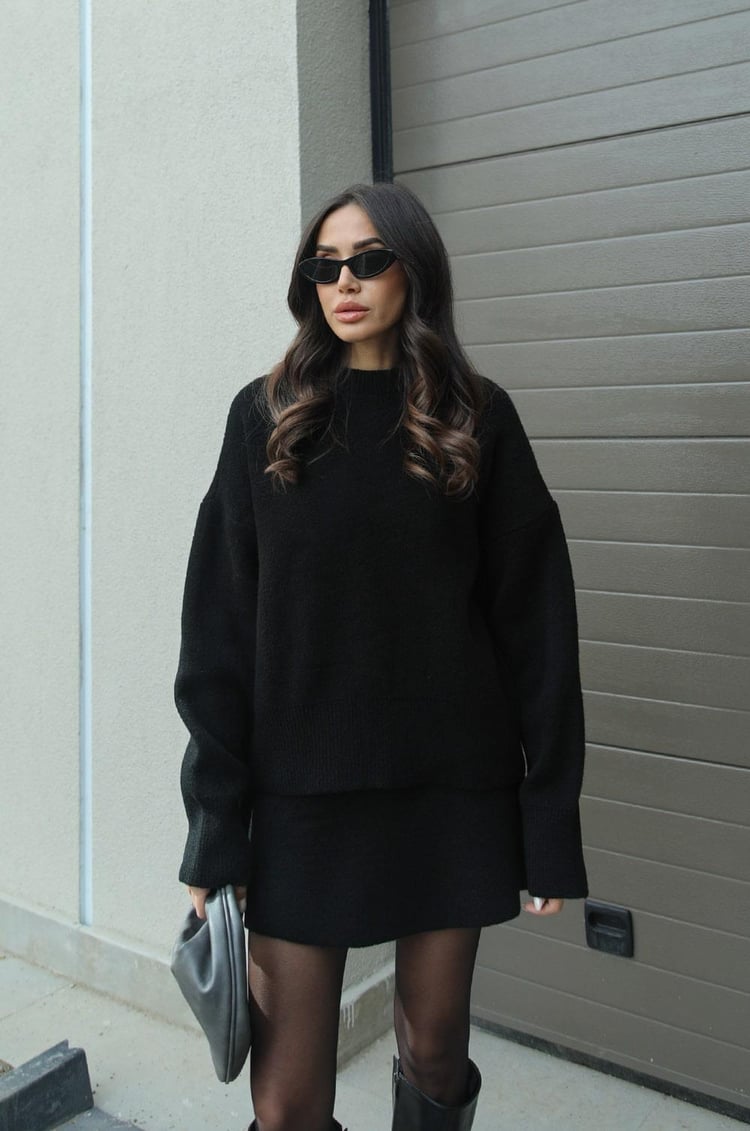Amarli - Completo Gonna e Maglione Elegante
