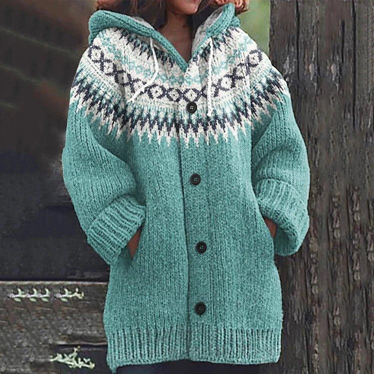 Helena - Cardigan Elegante in Maglia per una Sofisticazione Senza Sforzo (Disponibile in Taglie Comode)