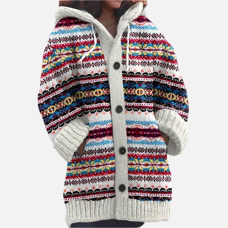 Helena - Cardigan Elegante in Maglia per una Sofisticazione Senza Sforzo (Disponibile in Taglie Comode)