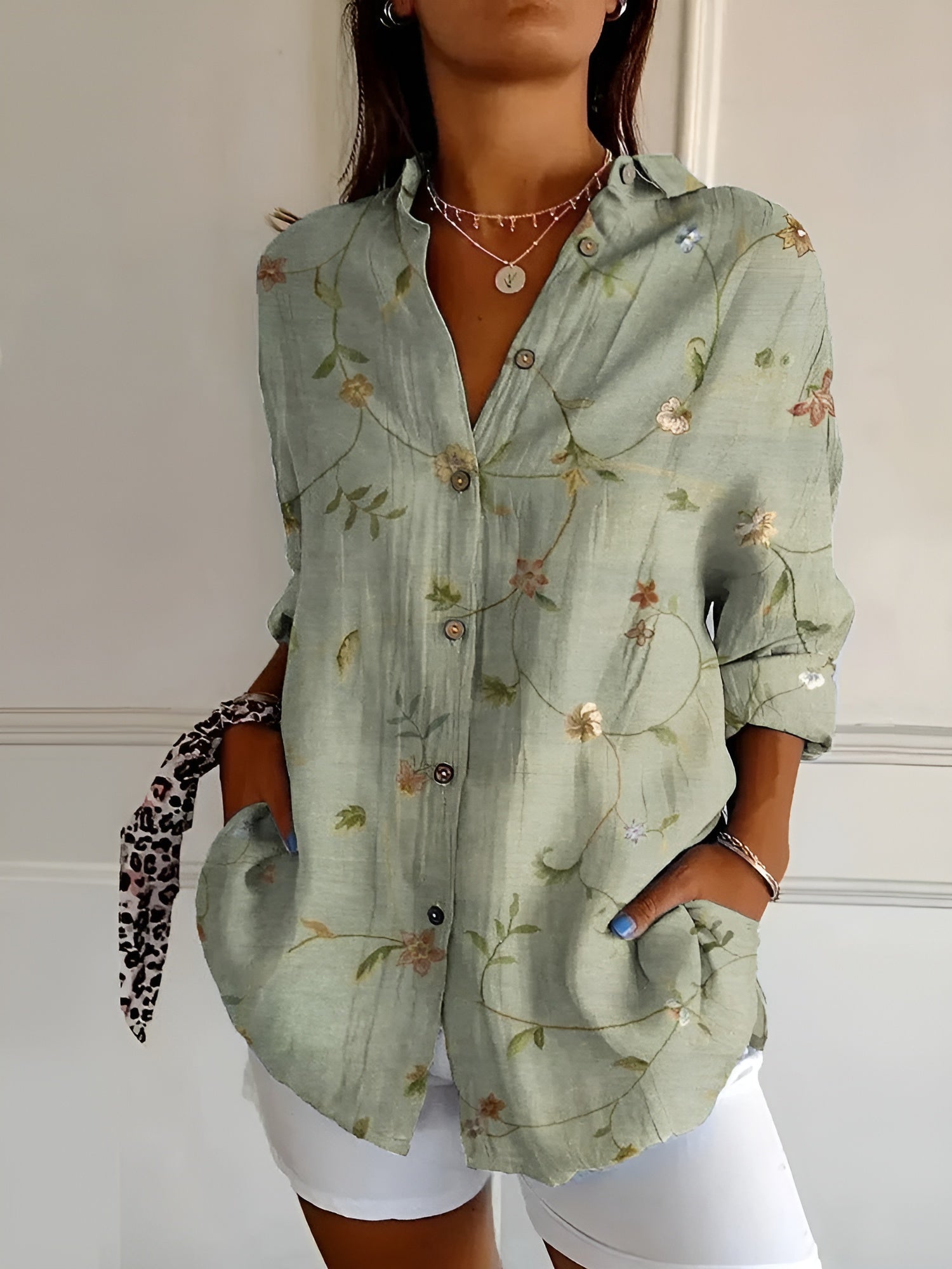 Daisy - Blusa estampada para mujer
